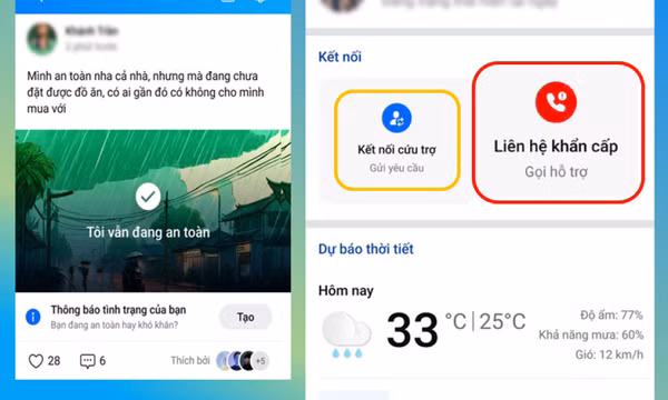 35.000 người yêu cầu hỗ trợ trong bão số 3 qua Zalo