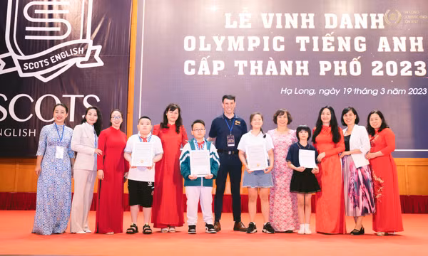 Học sinh Hạ Long tranh tài cuộc thi Olympic Tiếng Anh cấp Thành phố