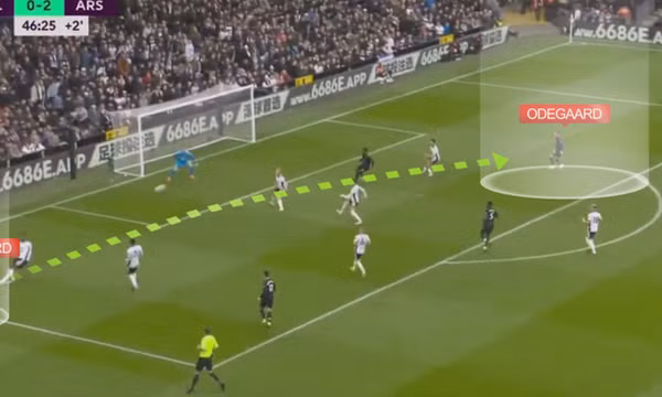 Trossard lập hat-trick kiến tạo, Arsenal vùi dập Fulham