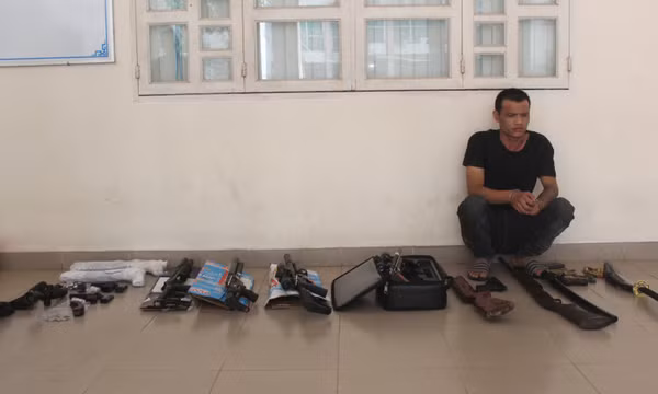 Ra tù, tìm bạn biết lắp ráp súng, chế tạo hàng loạt vũ khí nóng cung cấp cho các đối tượng gây án