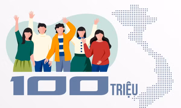 100 triệu - là dự báo dân số Việt Nam vào trung tuần tháng 4 tới