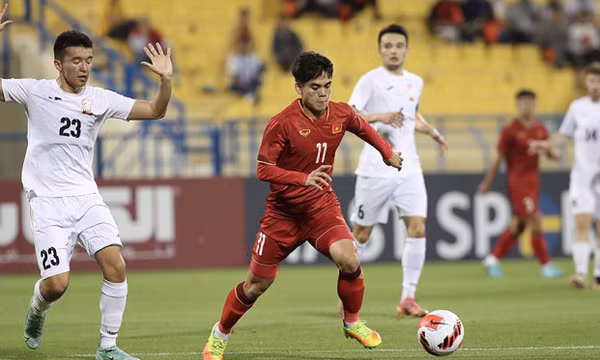 U23 Việt Nam thua Kyrgyzstan trong loạt luân lưu