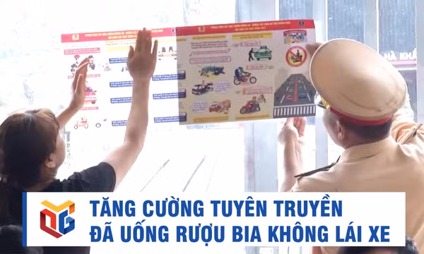 Tăng cường tuyên truyền đã uống rượu bia không lái xe