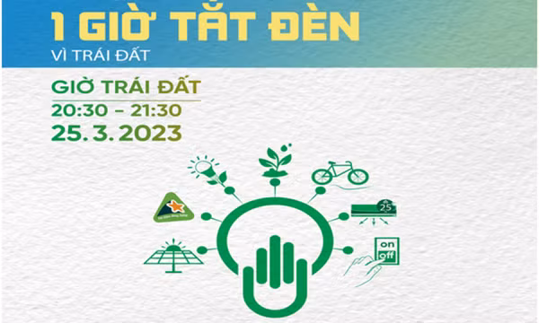 Hưởng ứng chiến dịch Giờ Trái đất năm 2023