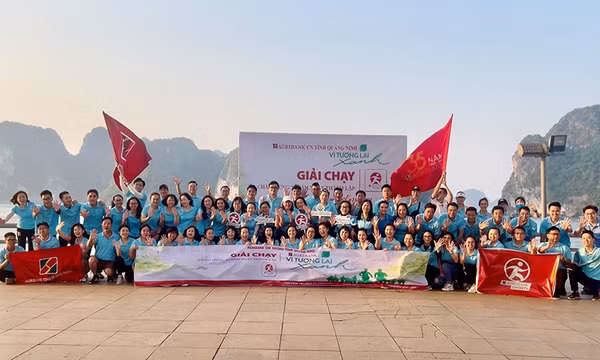 Agribank chi nhánh tỉnh Quảng Ninh khởi động Giải chạy “Vì tương lai xanh” chào mừng 35 năm thành lập
