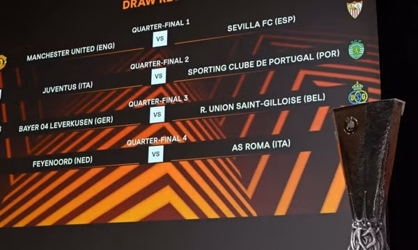 Man Utd gặp Sevilla ở tứ kết Europa League