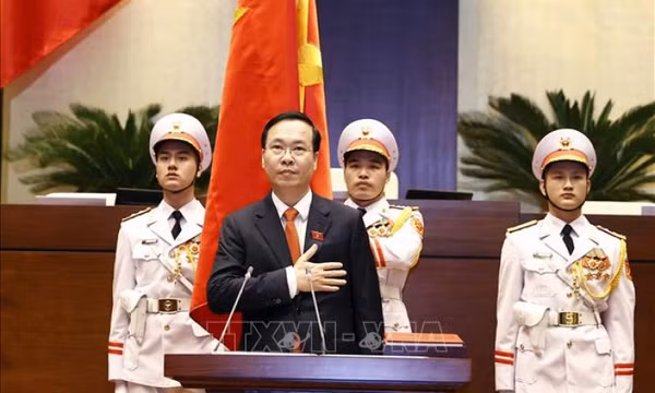 Điện và thư chúc mừng Chủ tịch nước Võ Văn Thưởng