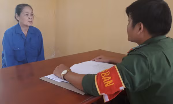 Lão bà có 9 tiền án tiếp tục bị bắt vì lừa đảo