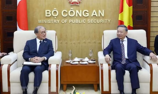 Việt Nam-Nhật Bản thúc đẩy hợp tác phòng, chống tội phạm