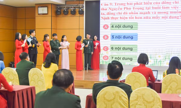 Chi bộ cơ quan Hội CCB tỉnh, Hội LHPN tỉnh sinh hoạt chuyên đề quý I/2023