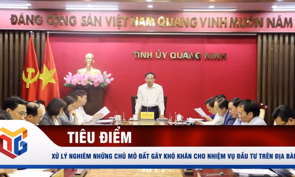 Xử lý nghiêm những chủ mỏ đất gây khó khăn cho nhiệm vụ đầu tư trên địa bàn