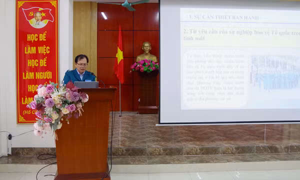 Ban CHQS TP Hạ Long: Khai mạc Hội thi cán bộ giảng dạy chính trị trong lực lượng vũ trang năm 2023