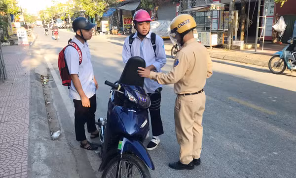 Quảng Yên: Cao điểm xử lý học sinh vi phạm