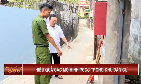 Hiệu quả các mô hình PCCC trong khu dân cư