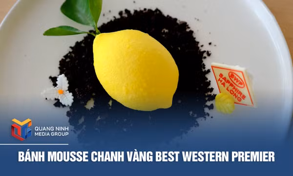 Bánh Mousse chanh vàng Best Western Premier