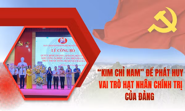 “Kim chỉ nam” để phát huy vai trò hạt nhân chính trị của Đảng