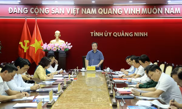 Ban Thường vụ Tỉnh ủy cho ý kiến các nội dung trình kỳ họp thứ 22 của HĐND tỉnh