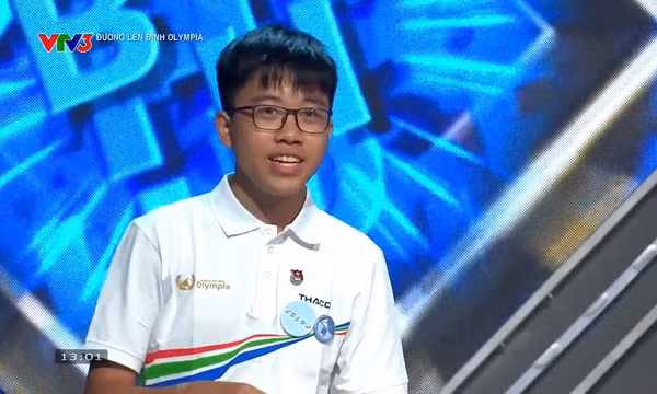 Nam sinh Hà Nội giành vé cuối vào chung kết Đường lên đỉnh Olympia năm thứ 24