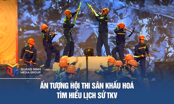 Ấn tượng Hội thi sân khấu hóa tìm hiểu lịch sử TKV