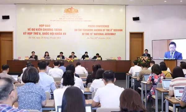 Quốc hội sẽ tiến hành quy trình bầu Chủ tịch nước trong ngày làm việc đầu tiên của Kỳ họp thứ 8