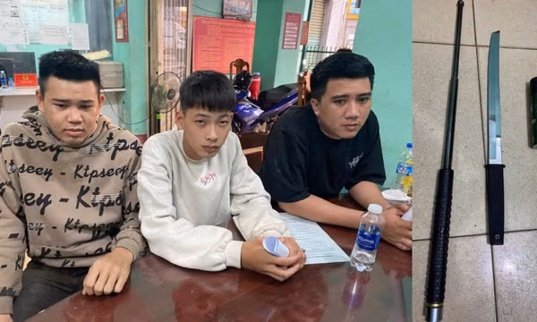 Dùng hung khí giải quyết mâu thuẫn tại quán nhậu