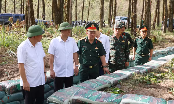 Sẵn sàng cho diễn tập chỉ huy - cơ quan, 1 bên 2 cấp
