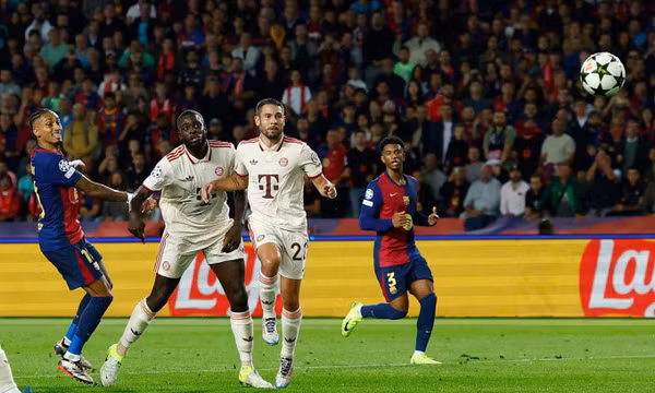 Barca vùi dập Bayern ở Champions League
