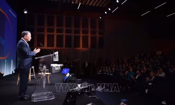 Phát biểu của Tổng Bí thư, Chủ tịch nước Tô Lâm tại Diễn đàn Doanh nghiệp Pháp ngữ về đổi mới, sáng tạo