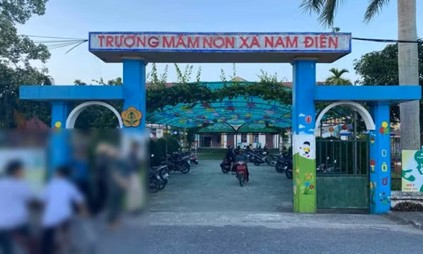 Trẻ mầm non tử vong bất thường tại trường ở Nam Định