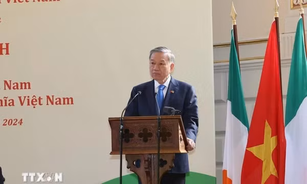 Phát biểu của Tổng Bí thư, Chủ tịch nước tại Trường Đại học Trinity Dublin