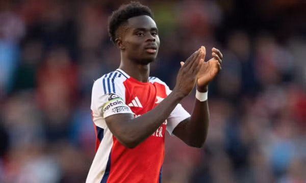 Arteta báo tin vui về tình hình của Saka