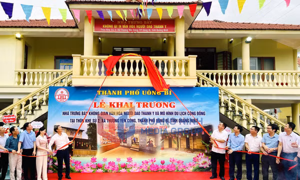 Khai trương Nhà trưng bày không gian văn hóa người Dao Thanh Y, tháng 10-2024