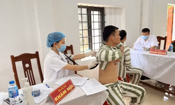Quy định mới về chế độ ăn, mặc, chăm sóc y tế đối với phạm nhân