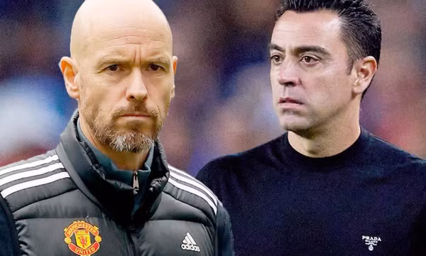 Xavi là ứng viên số 1 thay Ten Hag dẫn dắt MU