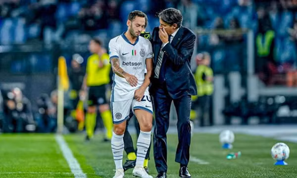 Bão chấn thương, Inter thay 5 vị trí khi đụng độ Young Boys