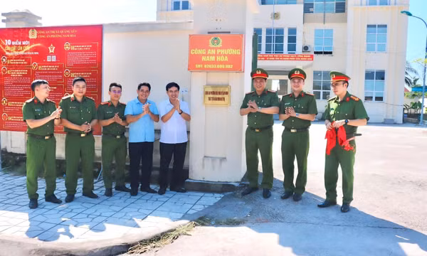 Xây dựng công an phường kiểu mẫu