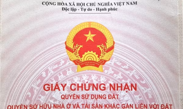 Bộ Tài nguyên và Môi trường đề nghị sổ đỏ phải ghi tên cả 2 vợ chồng