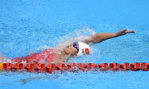 Olympic Tokyo 2020: Kình ngư Ánh Viên thất bại nội dung 200m bơi tự do