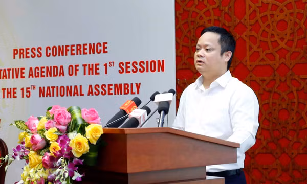 Nhiều nội dung quan trọng trong ngày làm việc đầu tiên Kỳ họp thứ nhất, Quốc hội khóa XV 