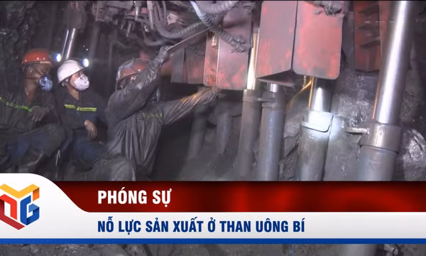 Nỗ lực sản xuất ở than Uông Bí