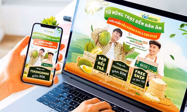 Gần 50 tấn rau củ quả được bán qua chợ online mỗi ngày