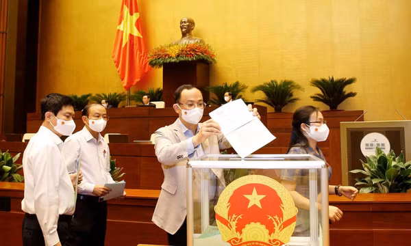 Công bố lãnh đạo các cơ quan của Quốc hội và kiểm toán Nhà nước