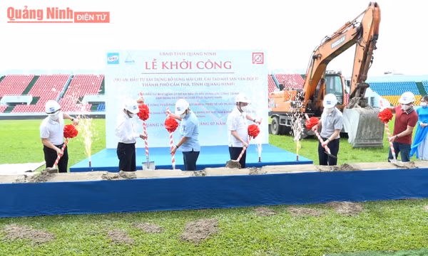 Dành 83 tỷ đồng cải tạo sân vận động TP Cẩm Phả