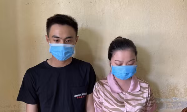Cặp đôi lừa đảo bằng hình thức thông báo trúng thưởng