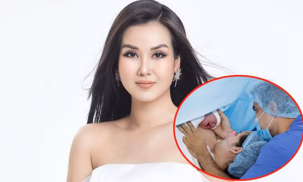 Võ Hạ Trâm sinh con đầu lòng cho chồng Ấn Độ