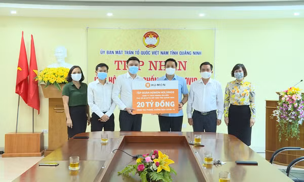 Gần 164 tỷ đồng ủng hộ Quỹ phòng, chống dịch bệnh Covid-19