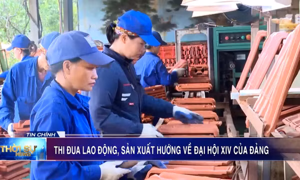 Thi đua lao động sản xuất hướng về Đại hội XIV của Đảng