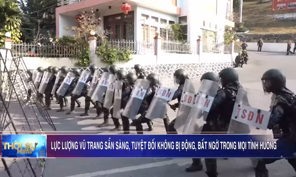 Lực lượng vũ trang sẵn sàng, tuyệt đối không bị động, bất ngờ trong mọi tình huống