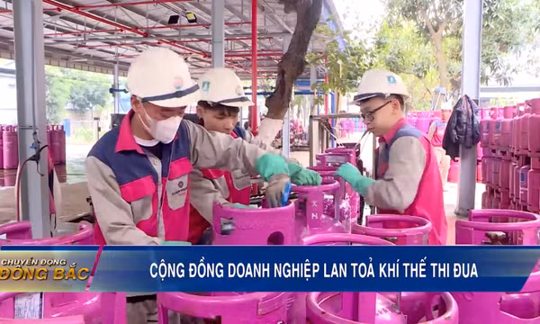 Cộng đồng doanh nghiệp lan toả khí thế thi đua