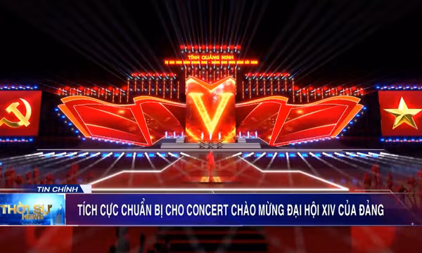 Tích cực chuẩn bị cho concert chào mừng Đại hội XIV của Đảng